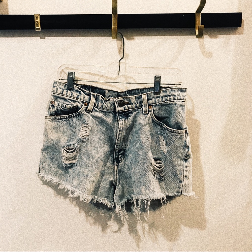 Levi’s High Waisted Shorts